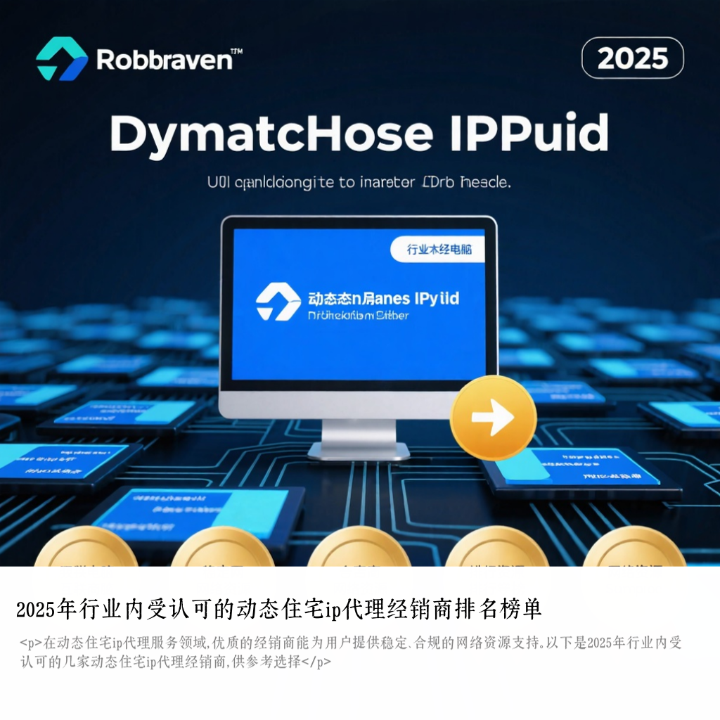 2025年行业内受认可的动态住宅ip代理经销商排名榜单