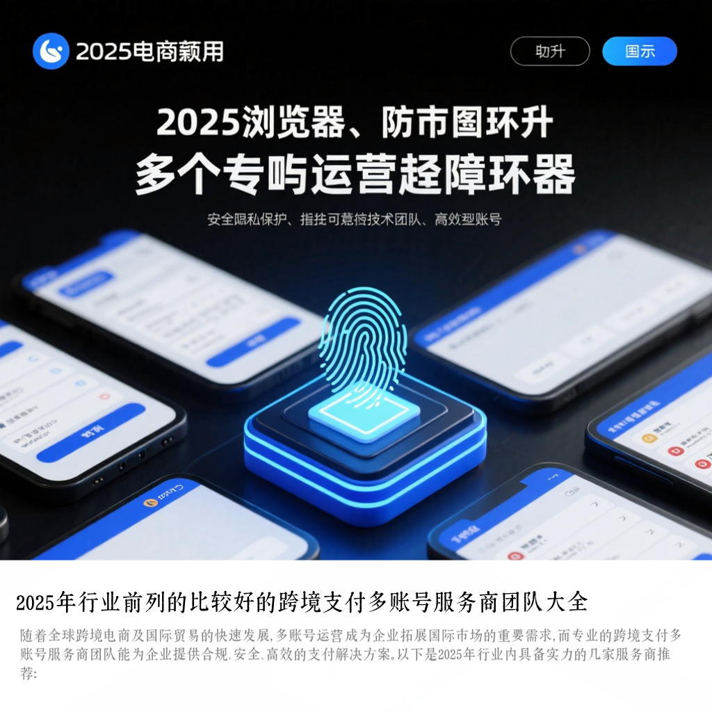 2025年行业前列的比较好的跨境支付多账号服务商团队大全