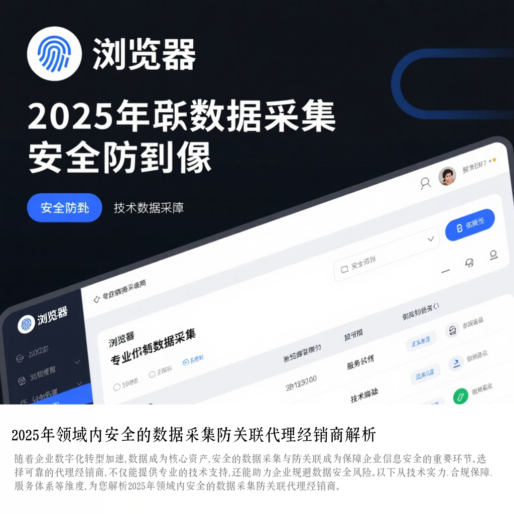 2025年领域内安全的数据采集防关联代理经销商解析