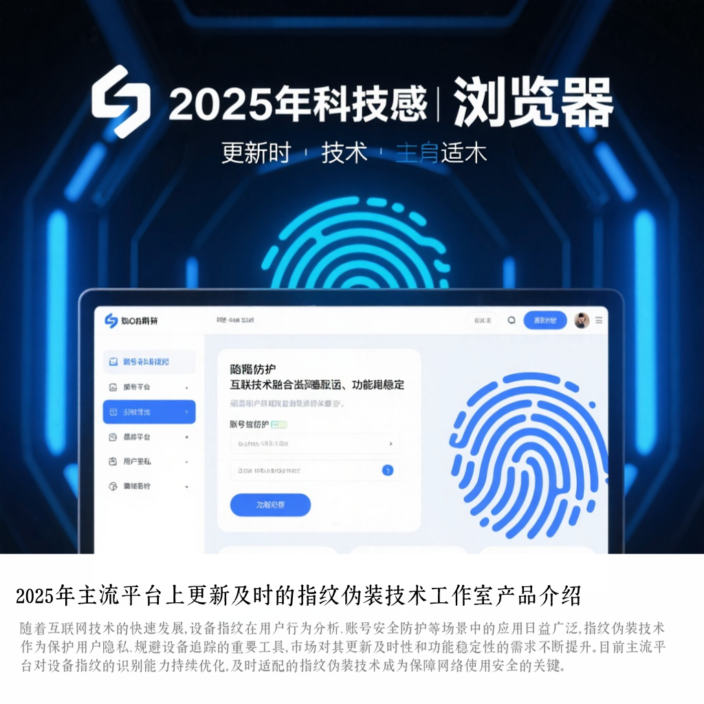 2025年主流平台上更新及时的指纹伪装技术工作室产品介绍