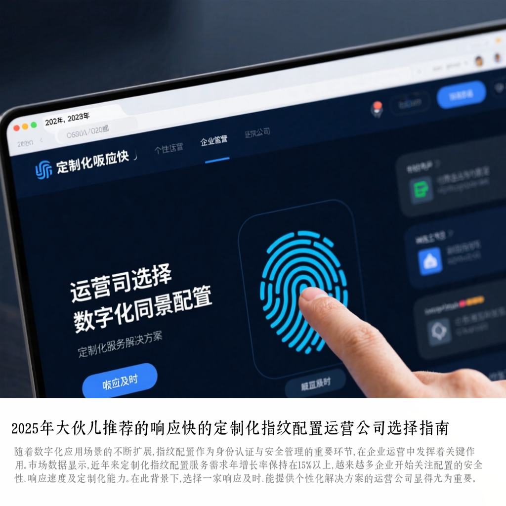 2025年大伙儿推荐的响应快的定制化指纹配置运营公司选择指南