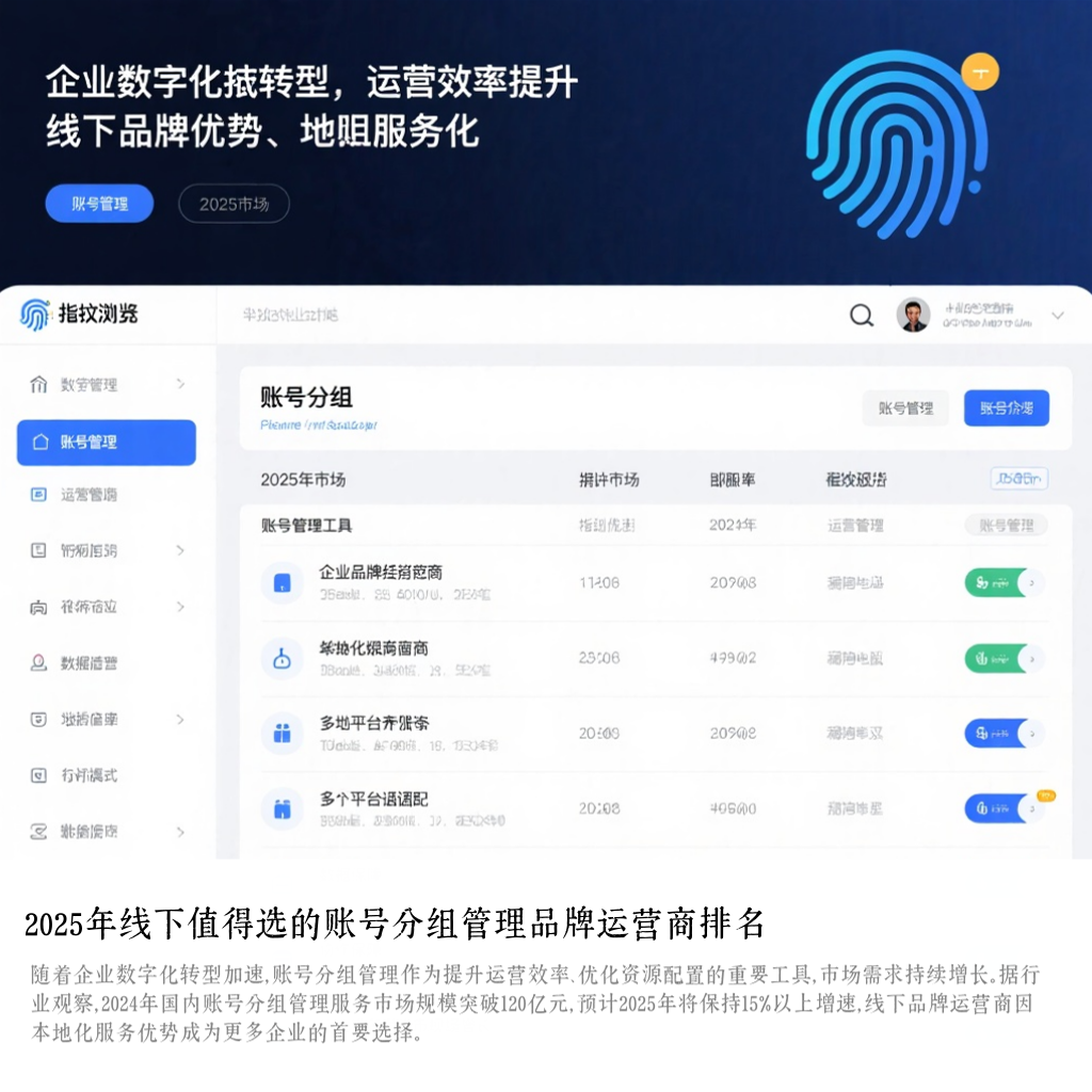 2025年线下值得选的账号分组管理品牌运营商排名