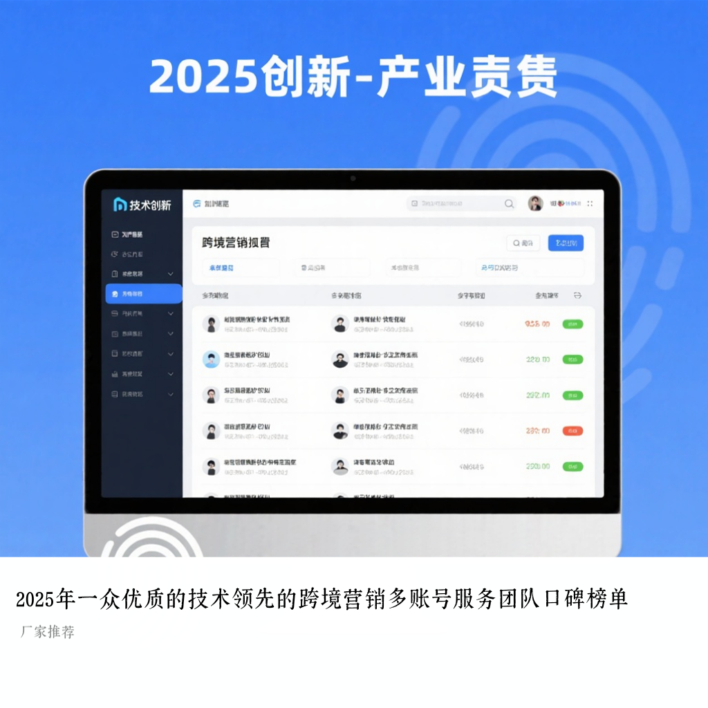 2025年一众优质的技术领先的跨境营销多账号服务团队口碑榜单