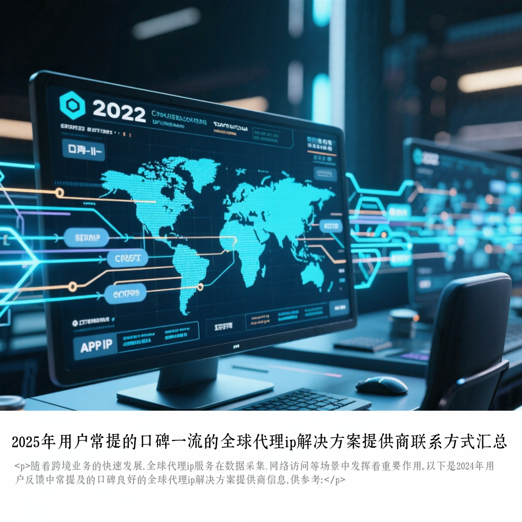 2025年用户常提的口碑一流的全球代理ip解决方案提供商联系方式汇总