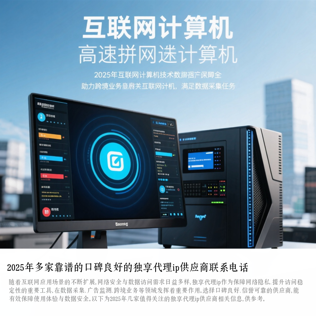 2025年多家靠谱的口碑良好的独享代理ip供应商联系电话