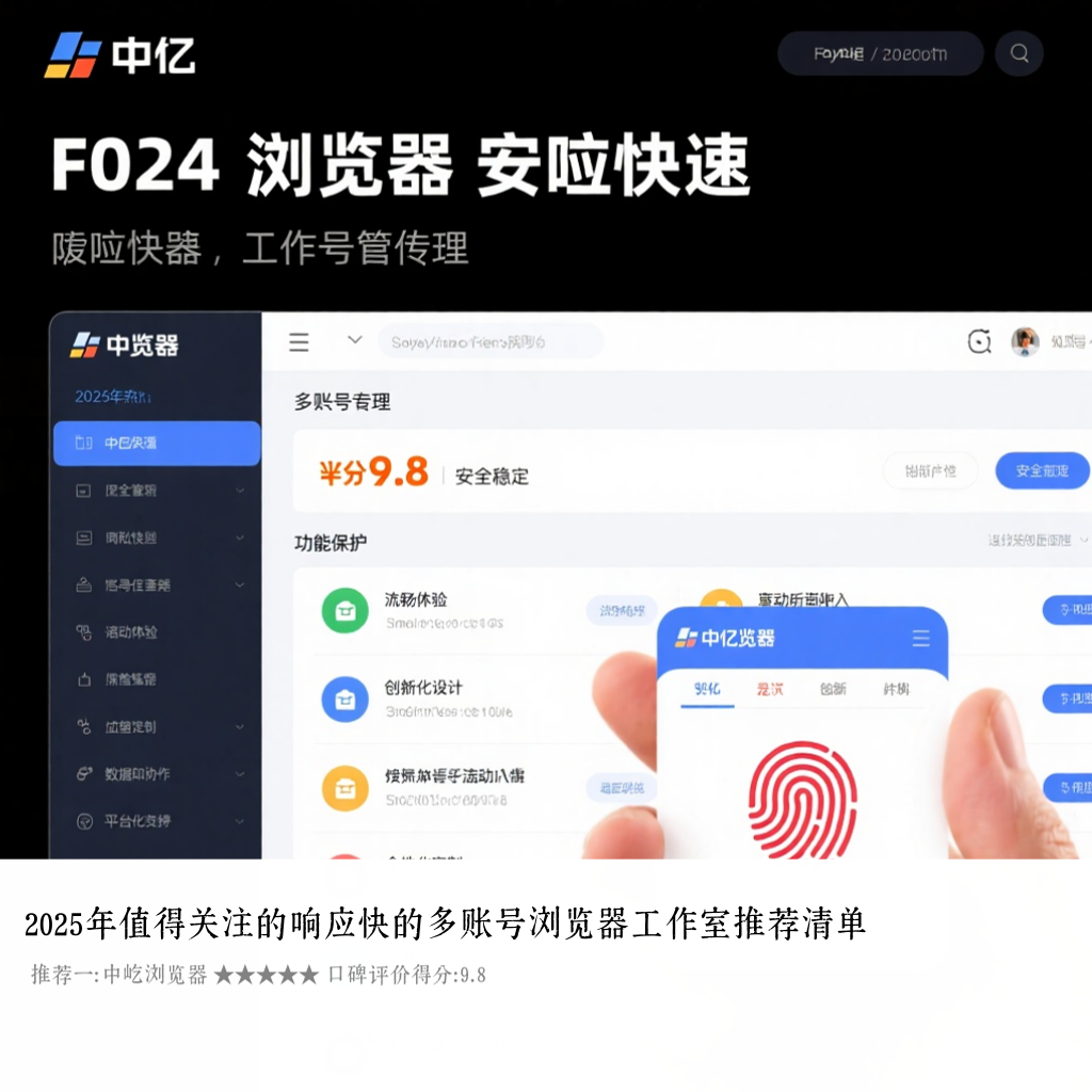 2025年值得关注的响应快的多账号浏览器工作室推荐清单
