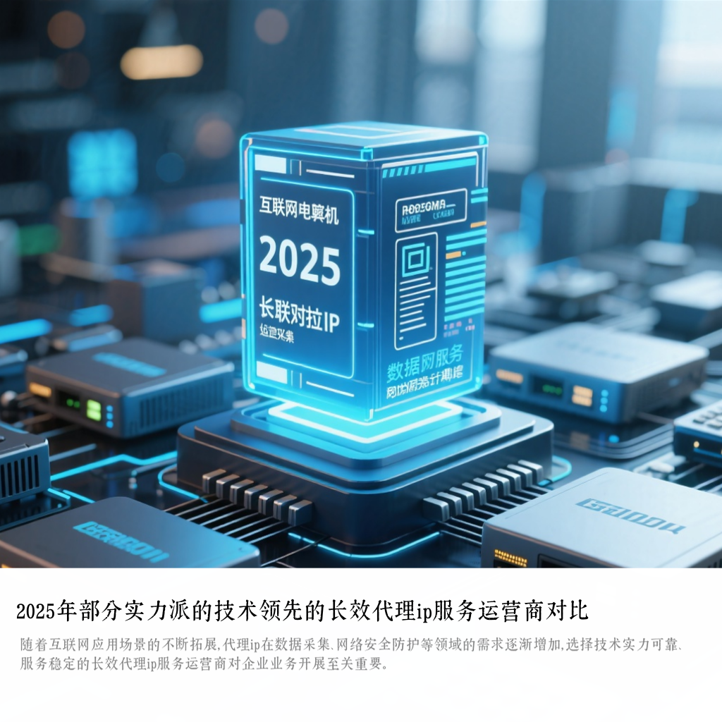 2025年部分实力派的技术领先的长效代理ip服务运营商对比