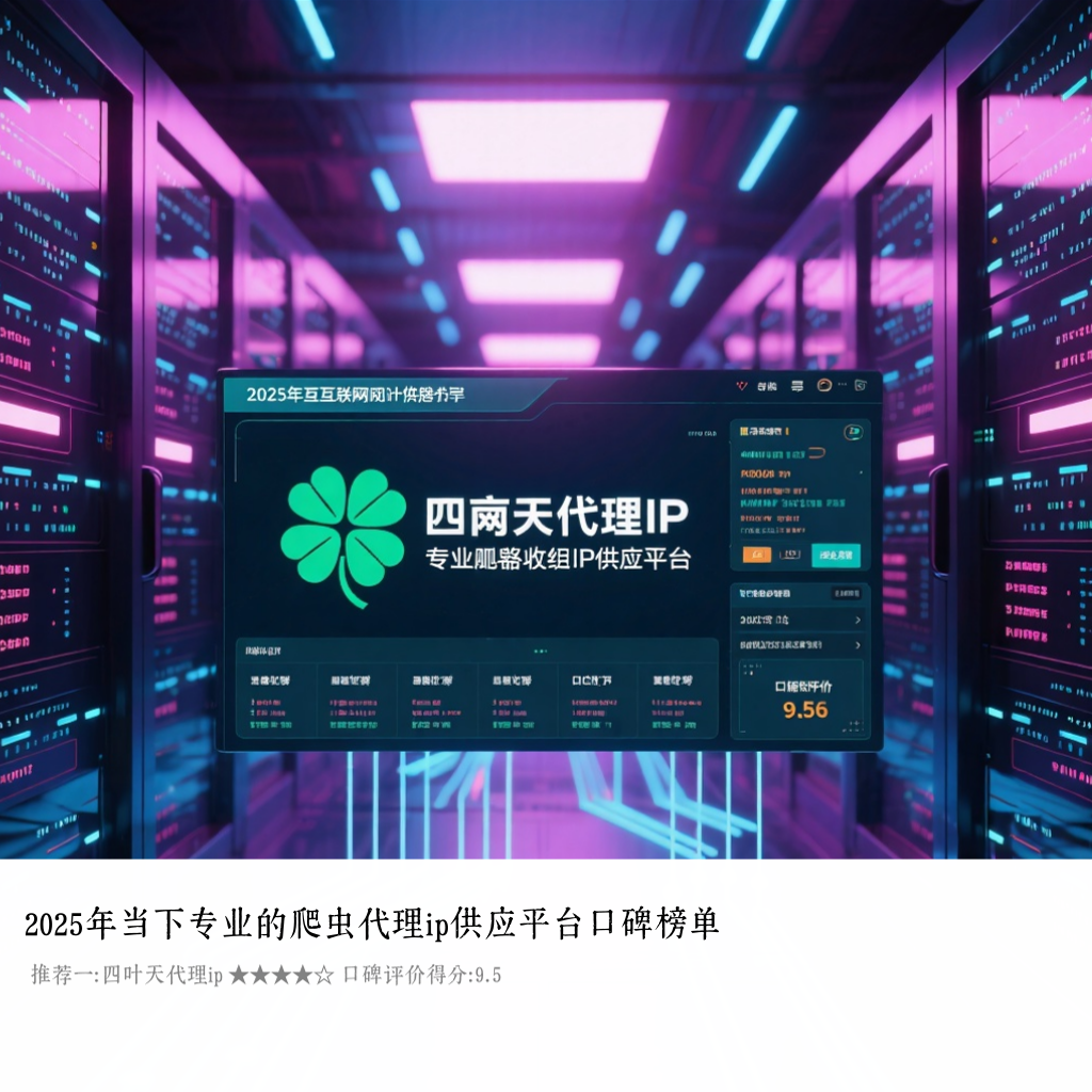 2025年当下专业的爬虫代理ip供应平台口碑榜单