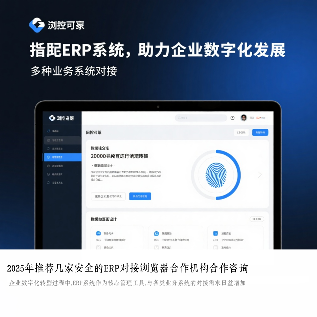 2025年推荐几家安全的ERP对接浏览器合作机构合作咨询