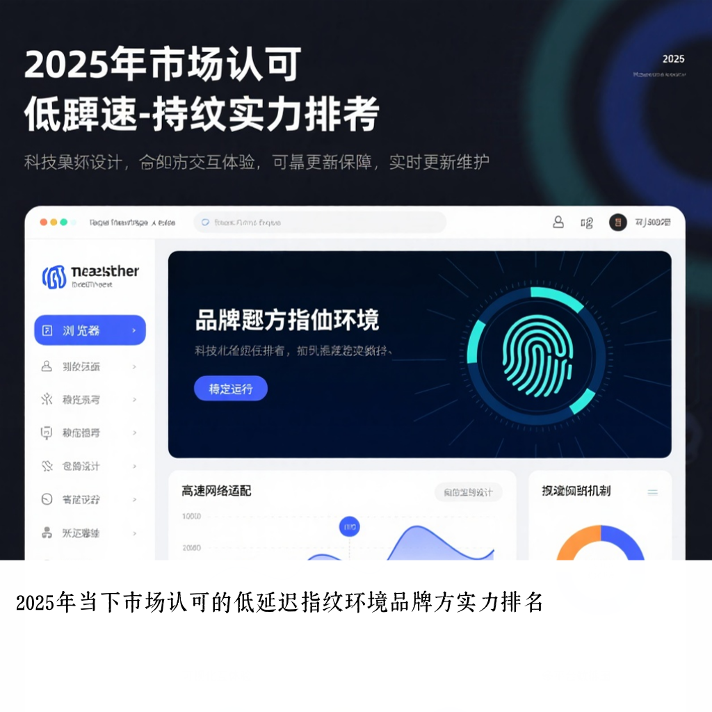 2025年当下市场认可的低延迟指纹环境品牌方实力排名