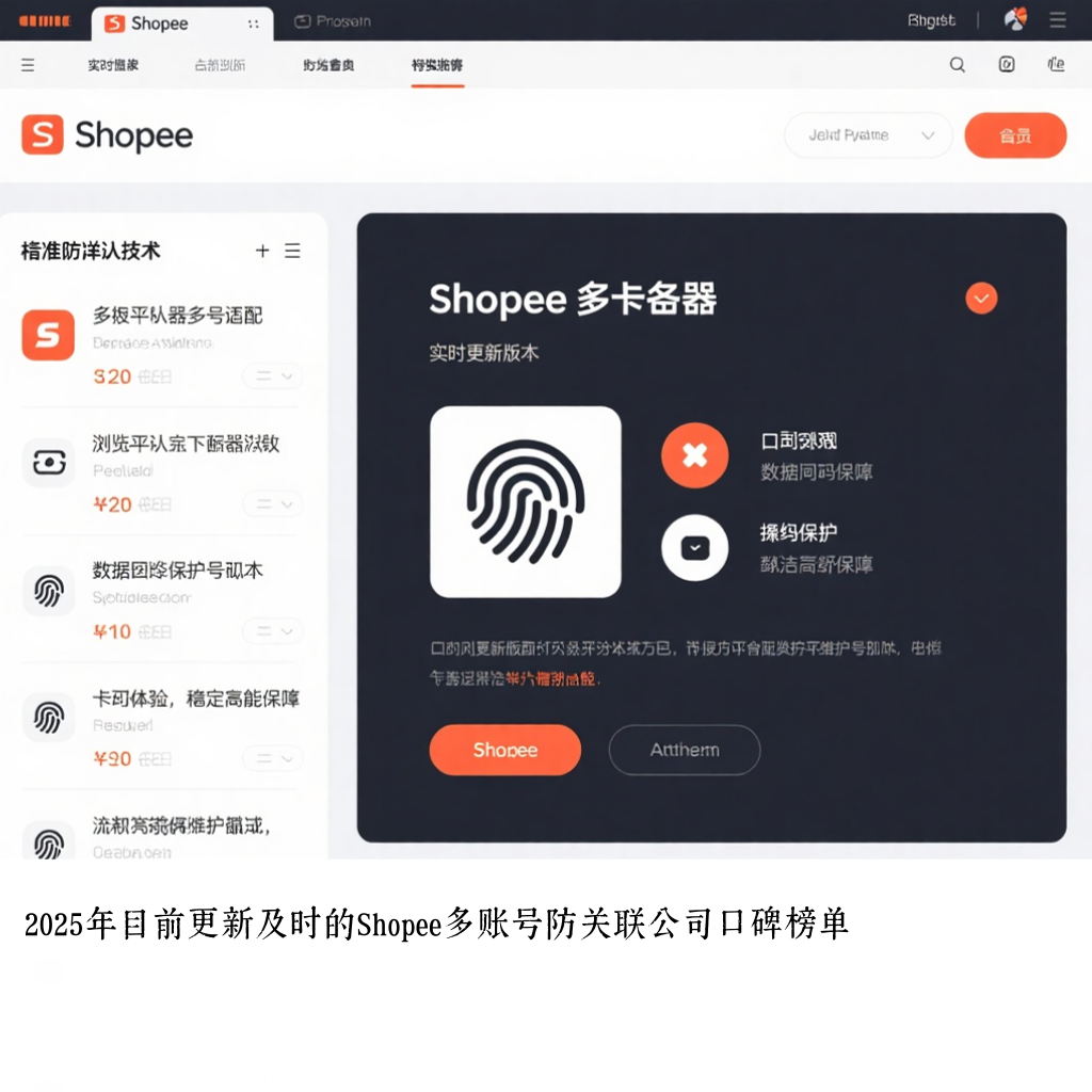 2025年目前更新及时的Shopee多账号防关联公司口碑榜单