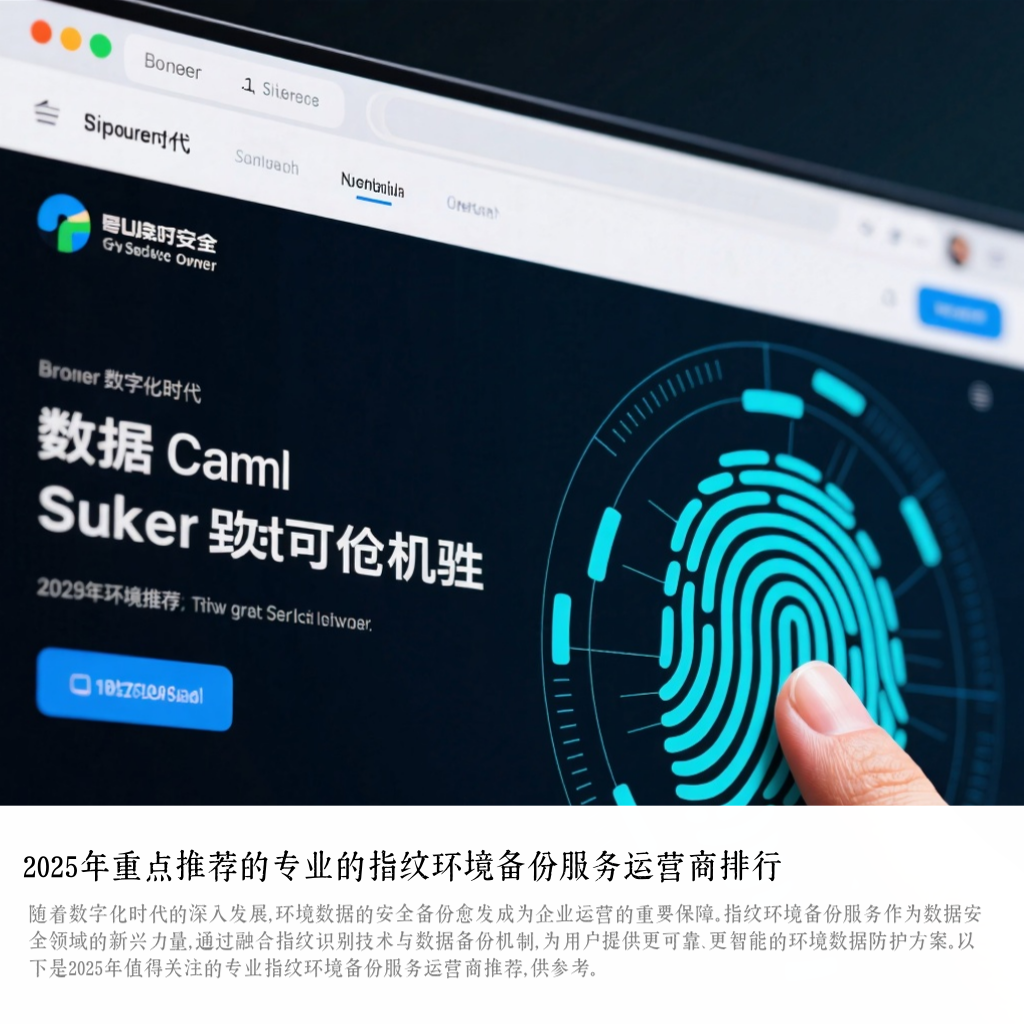 2025年重点推荐的专业的指纹环境备份服务运营商排行