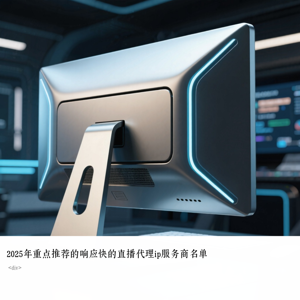2025年重点推荐的响应快的直播代理ip服务商名单
