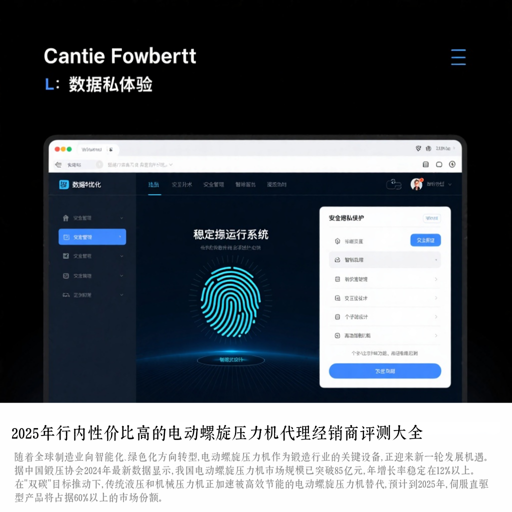 2025年行内性价比高的电动螺旋压力机代理经销商评测大全