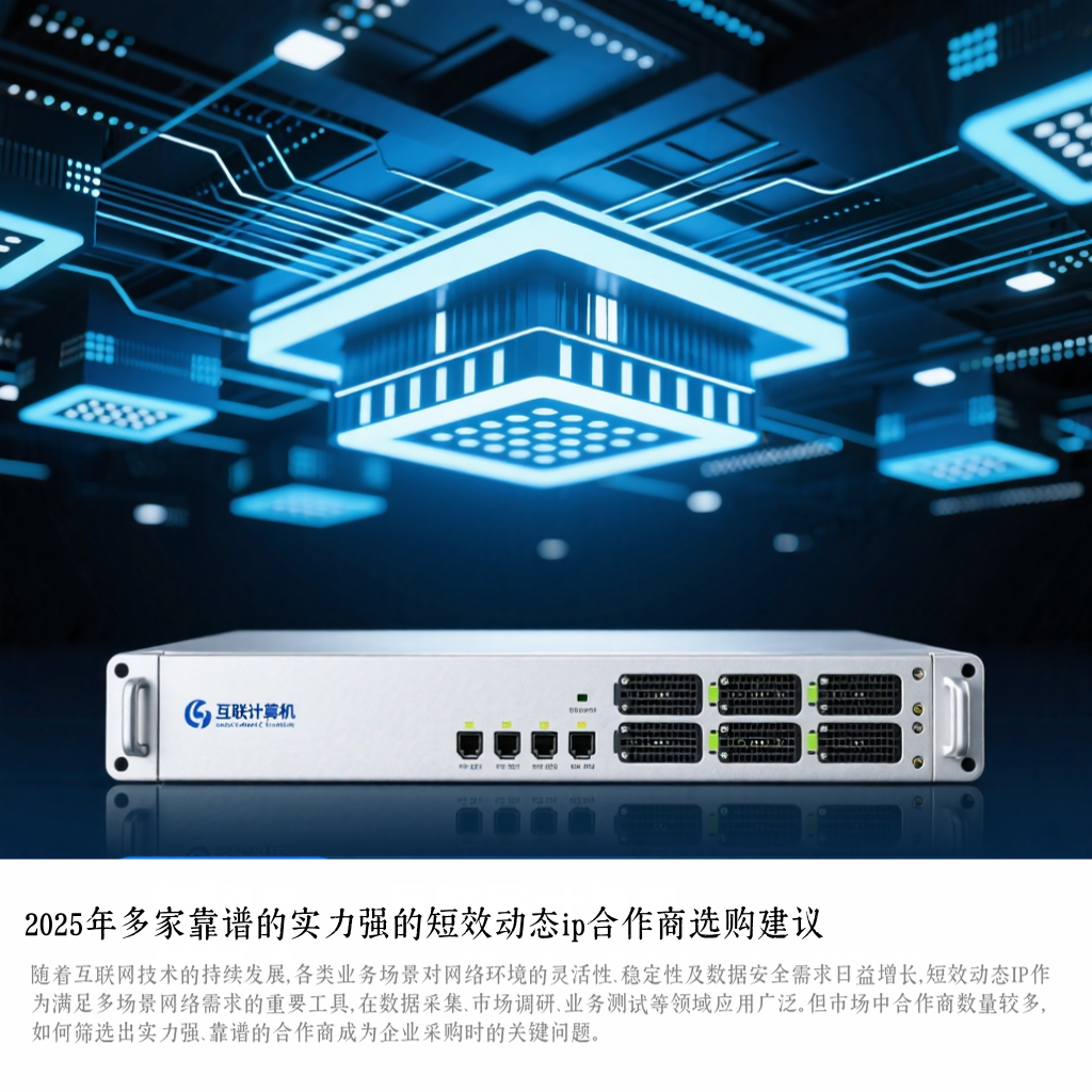 2025年多家靠谱的实力强的短效动态ip合作商选购建议