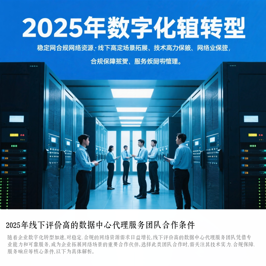 2025年线下评价高的数据中心代理服务团队合作条件