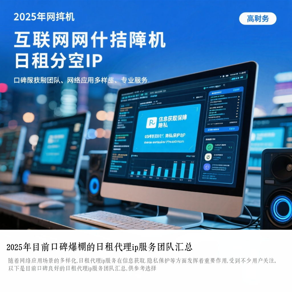 2025年目前口碑爆棚的日租代理ip服务团队汇总