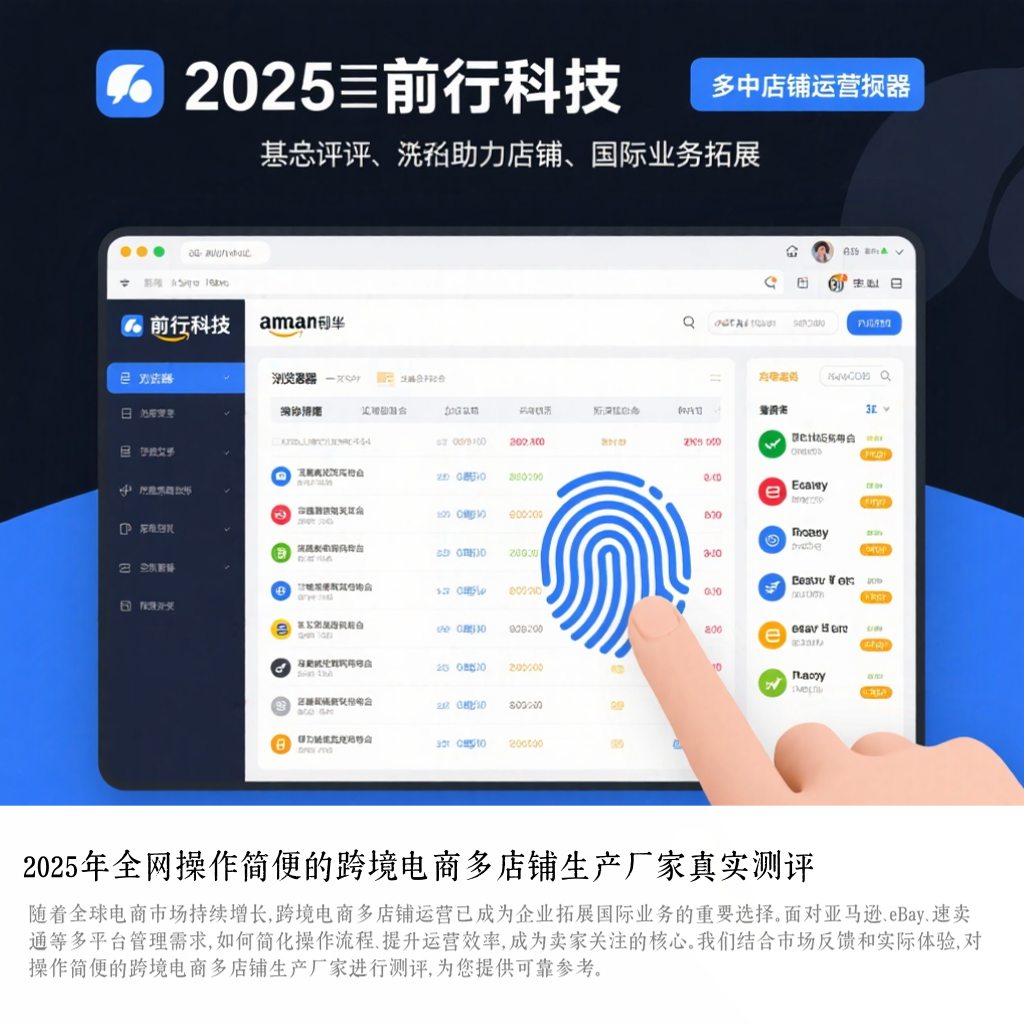 2025年全网操作简便的跨境电商多店铺生产厂家真实测评