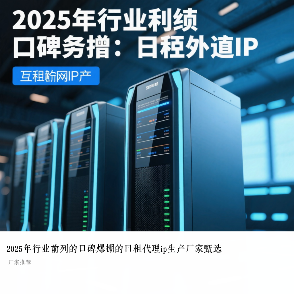 2025年行业前列的口碑爆棚的日租代理ip生产厂家甄选
