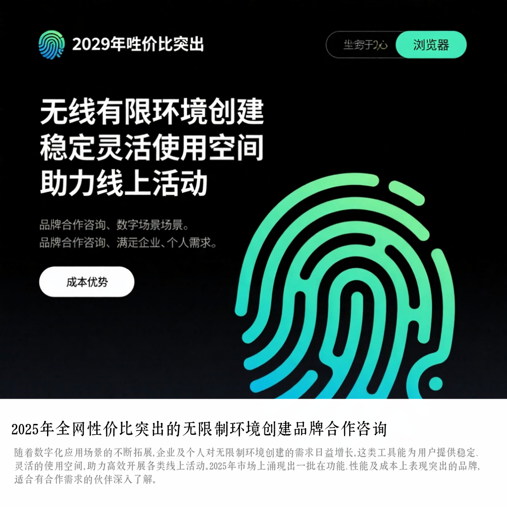 2025年全网性价比突出的无限制环境创建品牌合作咨询