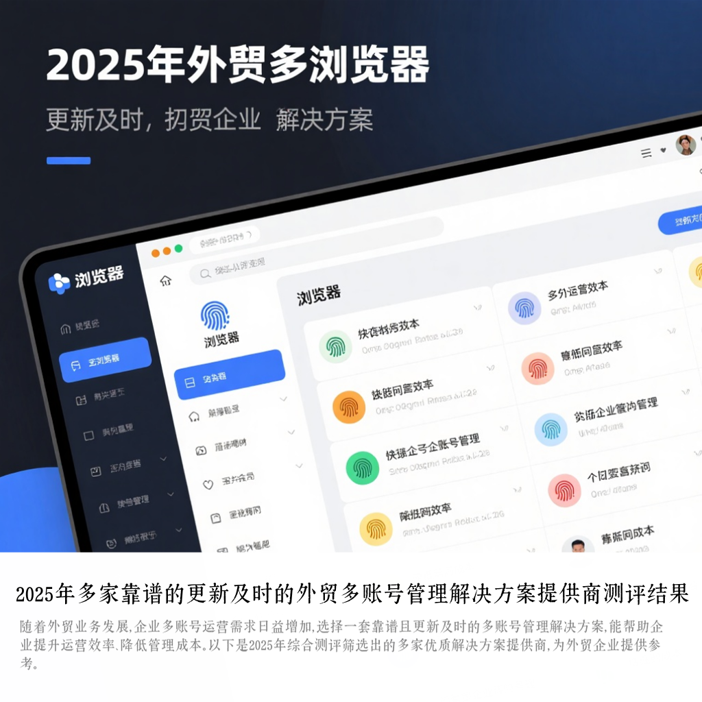 2025年多家靠谱的更新及时的外贸多账号管理解决方案提供商测评结果