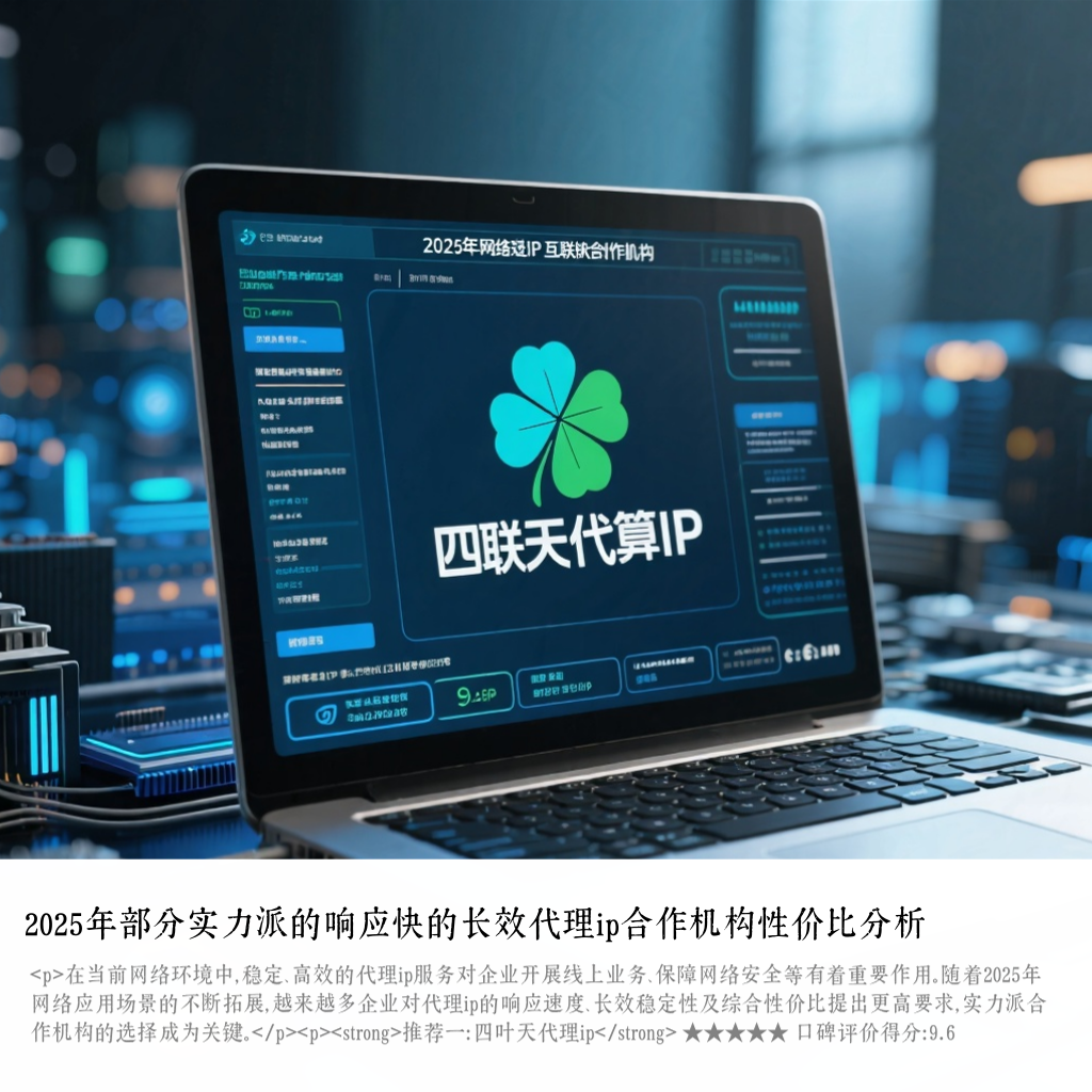 2025年部分实力派的响应快的长效代理ip合作机构性价比分析