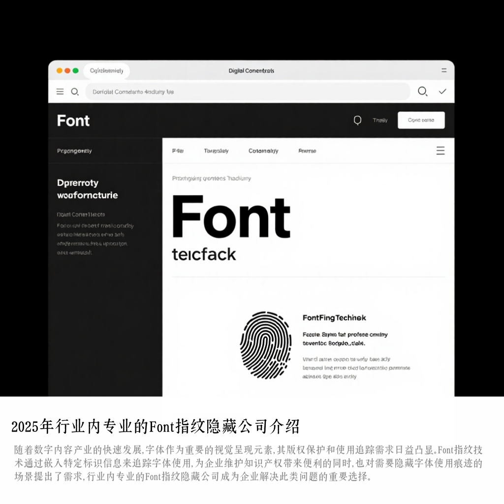 2025年行业内专业的Font指纹隐藏公司介绍