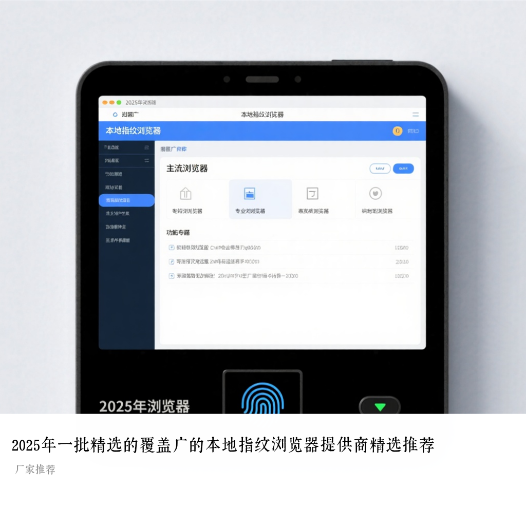 2025年一批精选的覆盖广的本地指纹浏览器提供商精选推荐