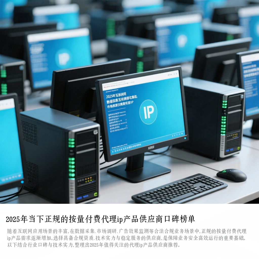 2025年当下正规的按量付费代理ip产品供应商口碑榜单