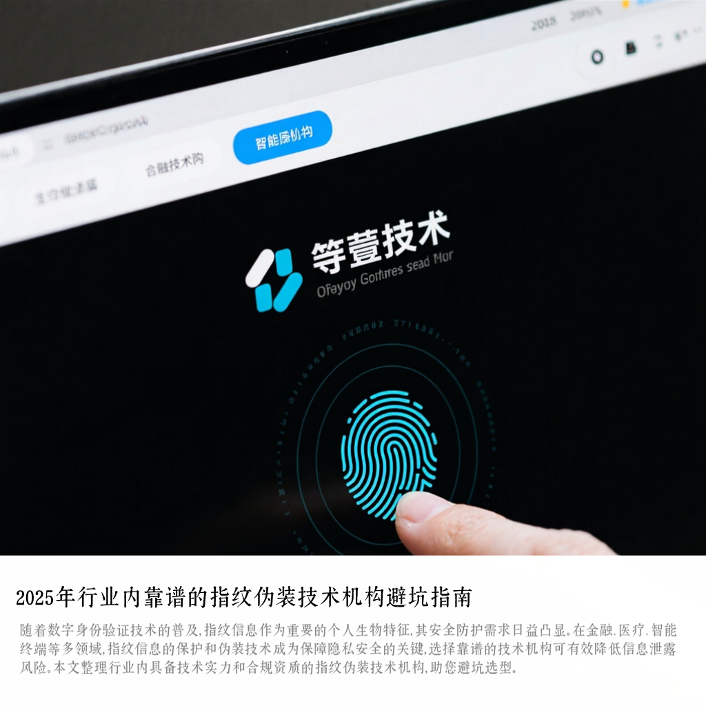 2025年行业内靠谱的指纹伪装技术机构避坑指南