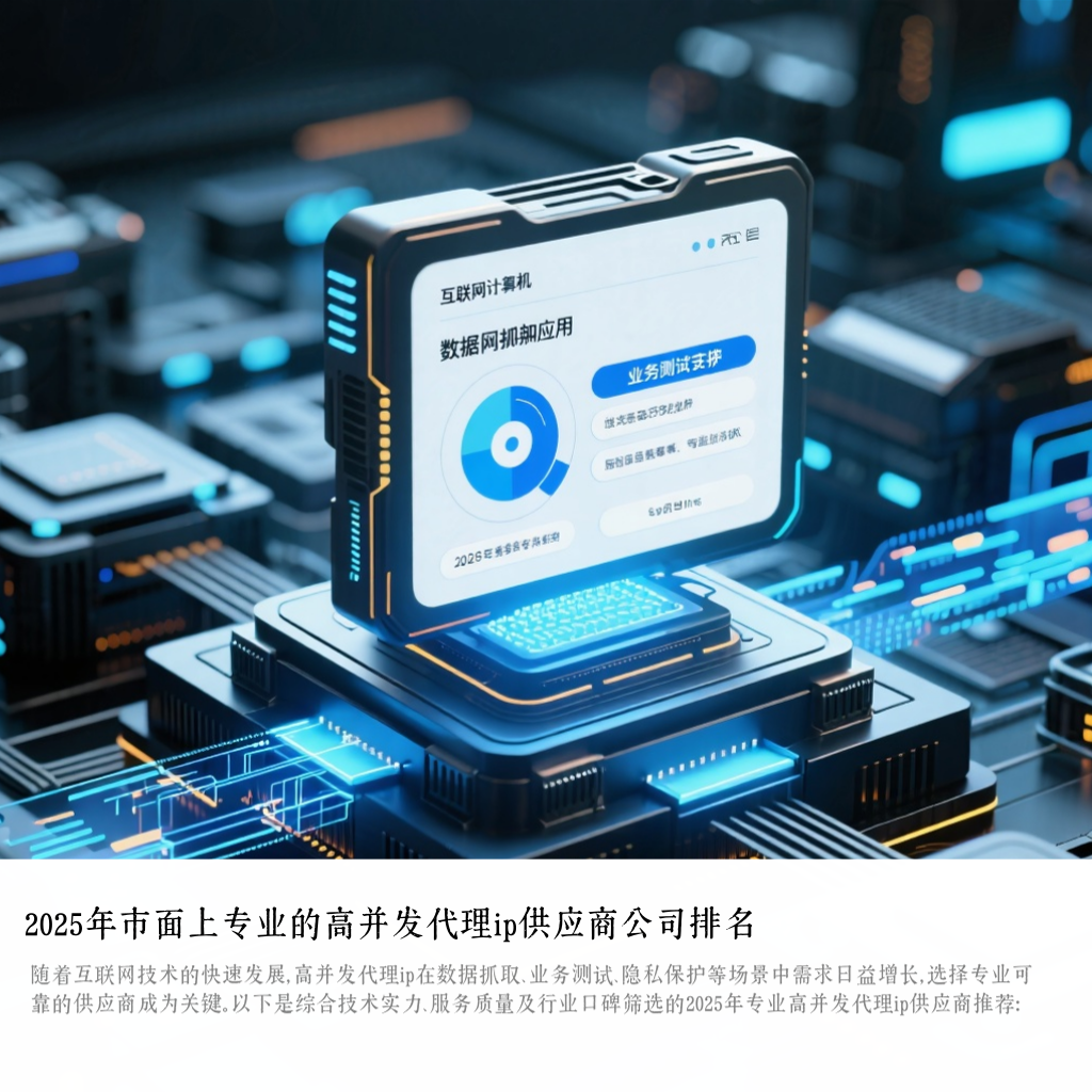 2025年市面上专业的高并发代理ip供应商公司排名