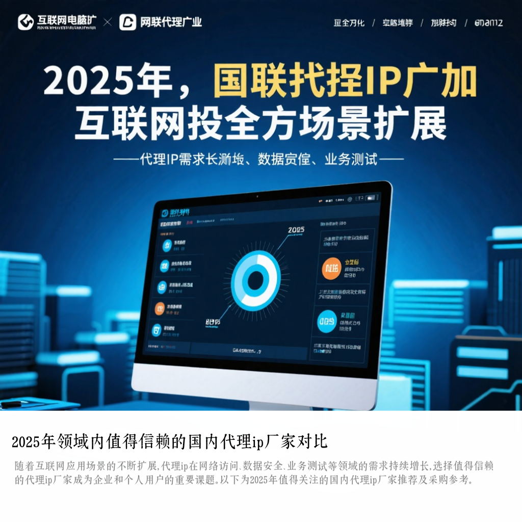 2025年领域内值得信赖的国内代理ip厂家对比