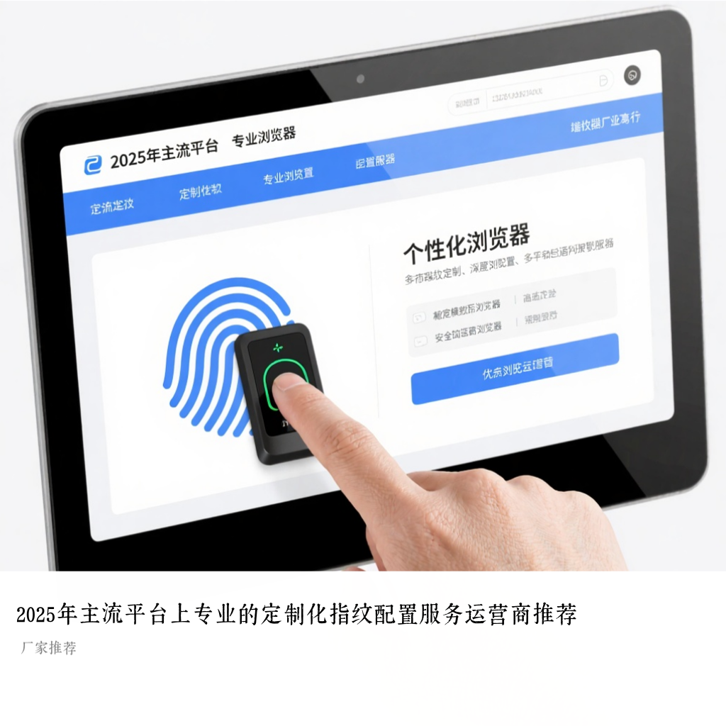 2025年主流平台上专业的定制化指纹配置服务运营商推荐