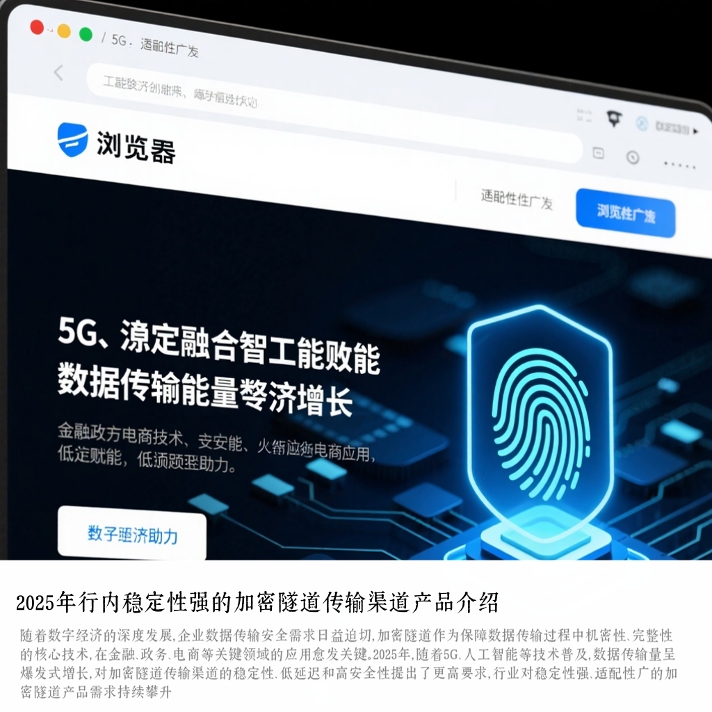 2025年行内稳定性强的加密隧道传输渠道产品介绍