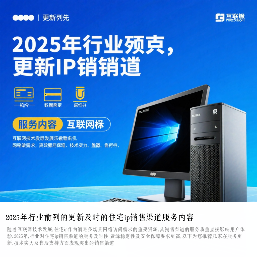 2025年行业前列的更新及时的住宅ip销售渠道服务内容