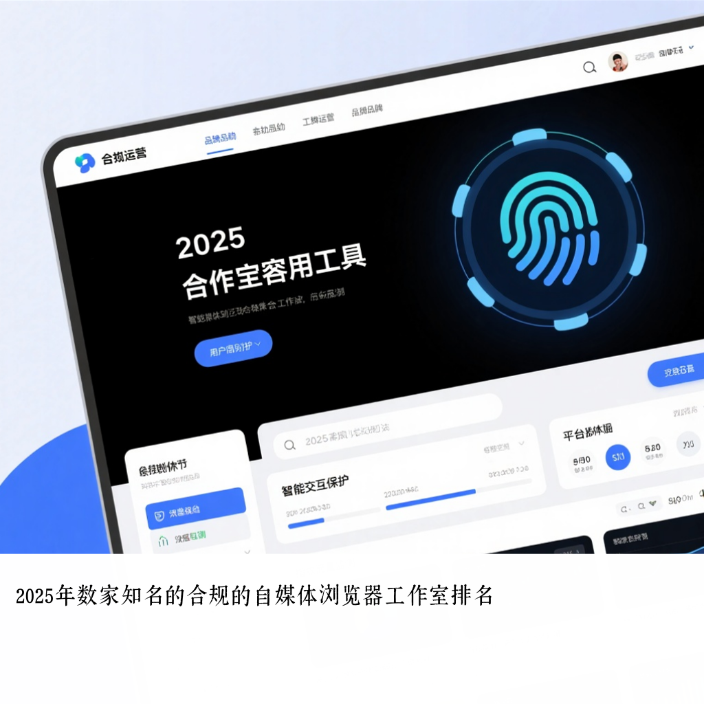 2025年数家知名的合规的自媒体浏览器工作室排名