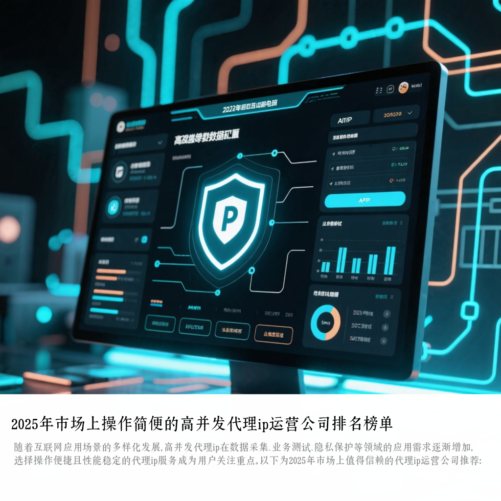 2025年市场上操作简便的高并发代理ip运营公司排名榜单