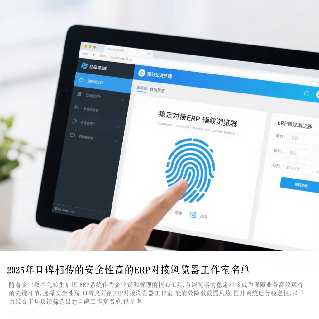 2025年口碑相传的安全性高的ERP对接浏览器工作室名单