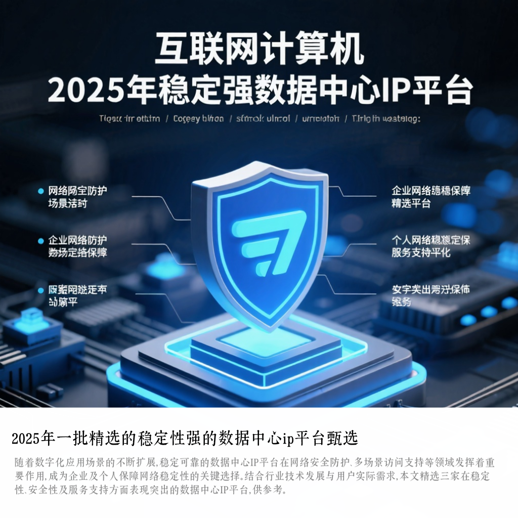 2025年一批精选的稳定性强的数据中心ip平台甄选