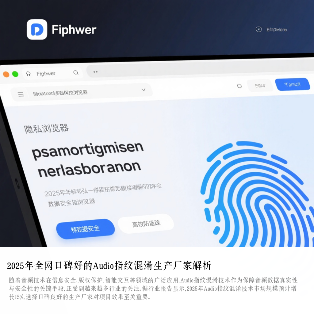 2025年全网口碑好的Audio指纹混淆生产厂家解析