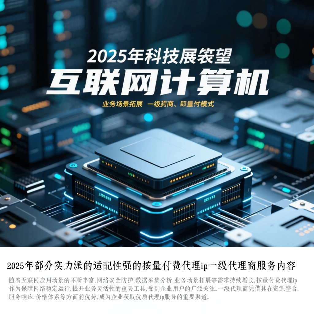 2025年部分实力派的适配性强的按量付费代理ip一级代理商服务内容