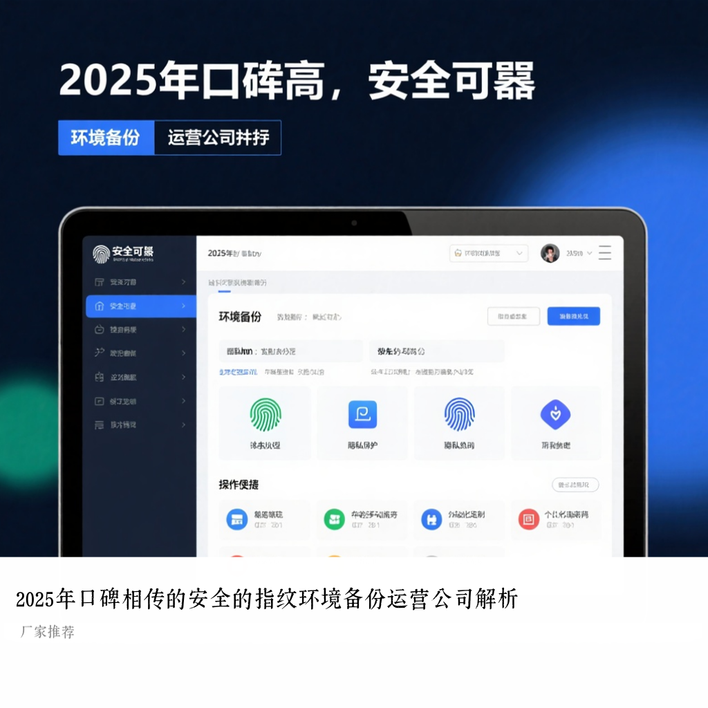 2025年口碑相传的安全的指纹环境备份运营公司解析