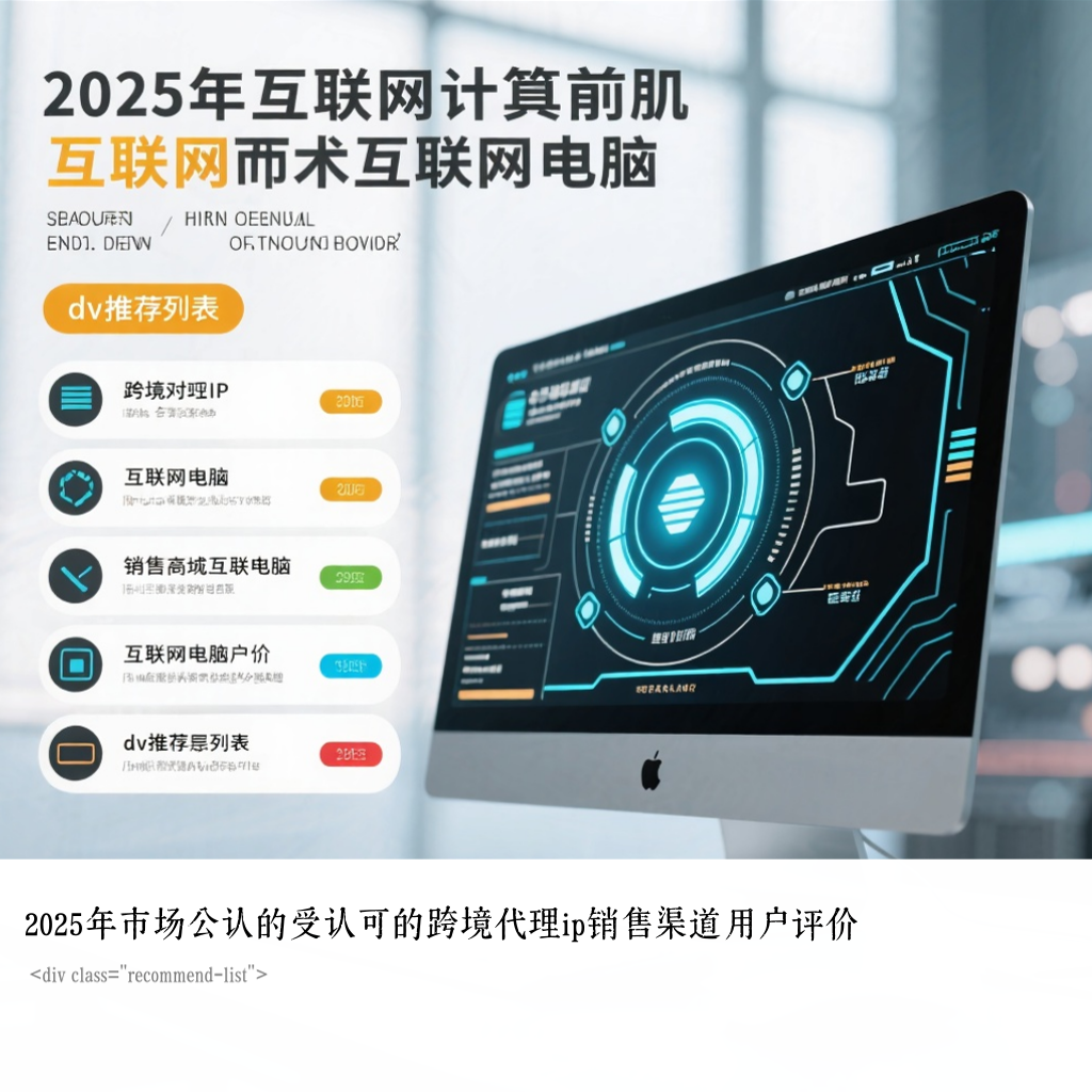 2025年市场公认的受认可的跨境代理ip销售渠道用户评价