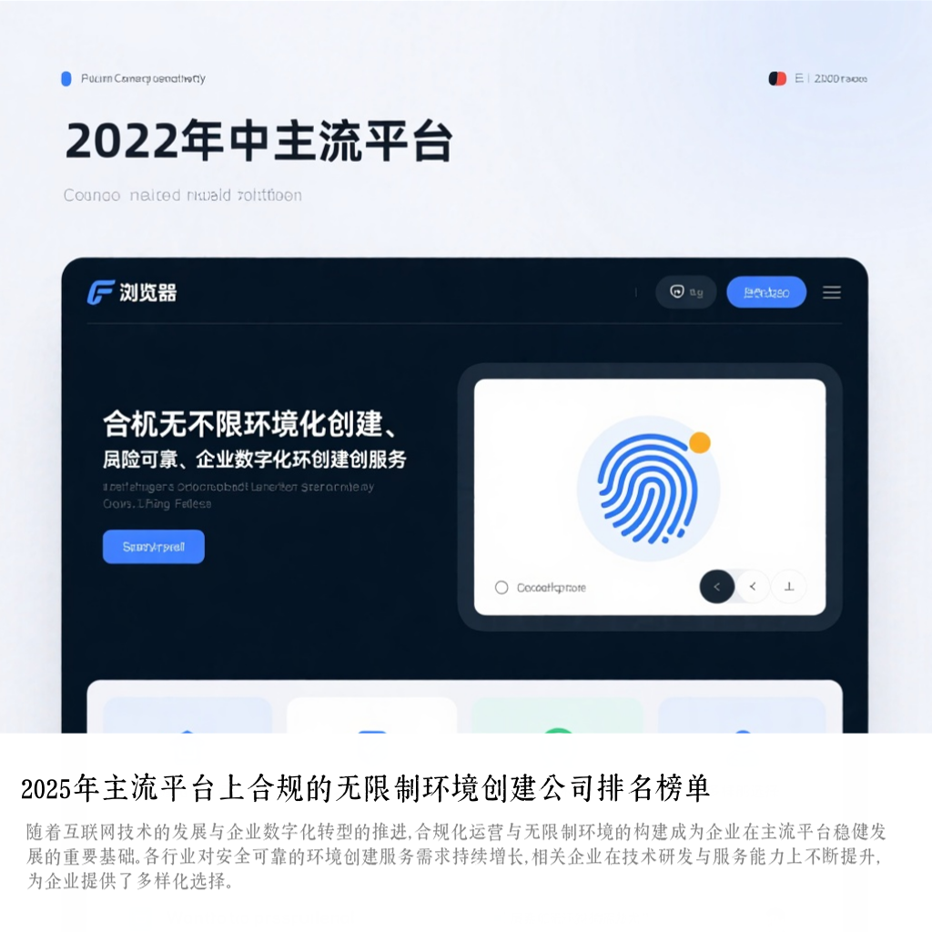 2025年主流平台上合规的无限制环境创建公司排名榜单
