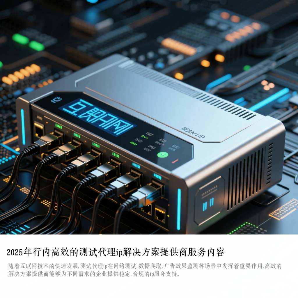 2025年行内高效的测试代理ip解决方案提供商服务内容